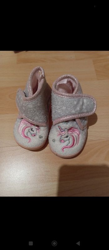 Bottillons bébé fille licorne