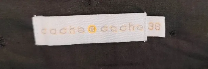 Bermuda de tailleur à rayures T36 Cache cache - photo numéro 7