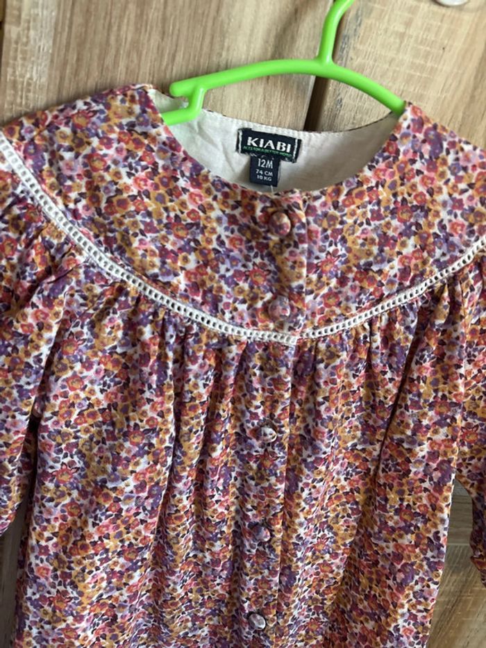 Robe fleurie 12 mois kiabi - photo numéro 2