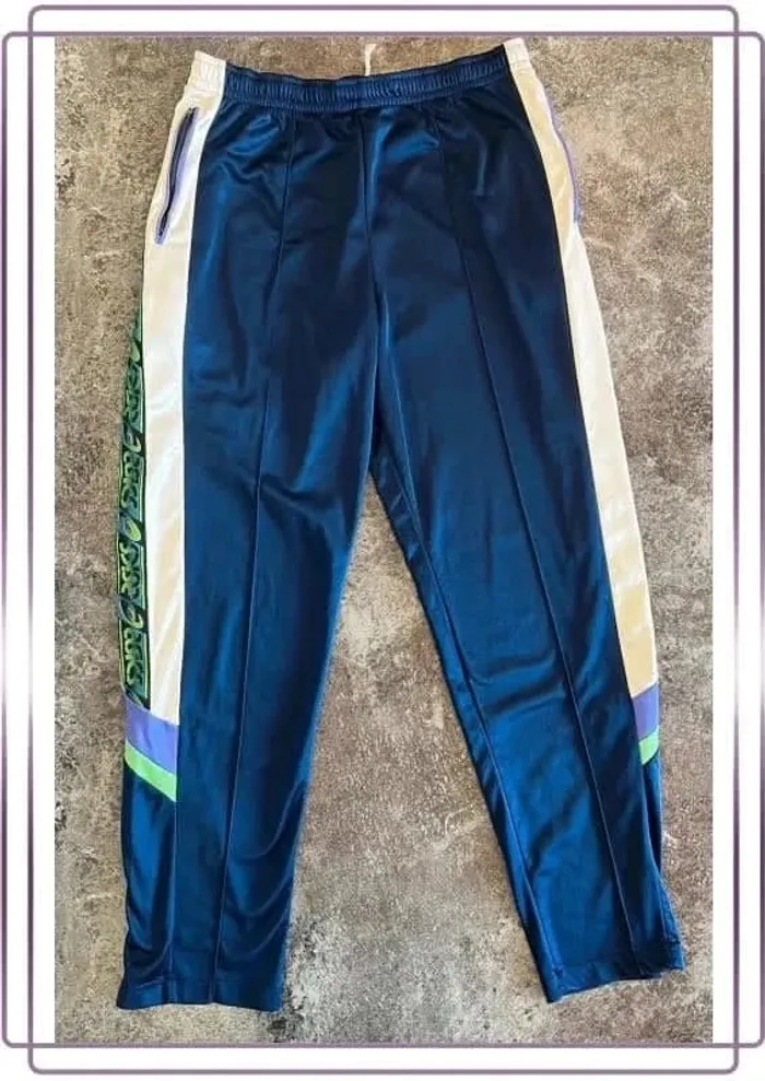 Pantalon jogging homme Asics taille L Vintage Y2K Men track pants Pantaloni uomo Jogginghosen Herren - photo numéro 2