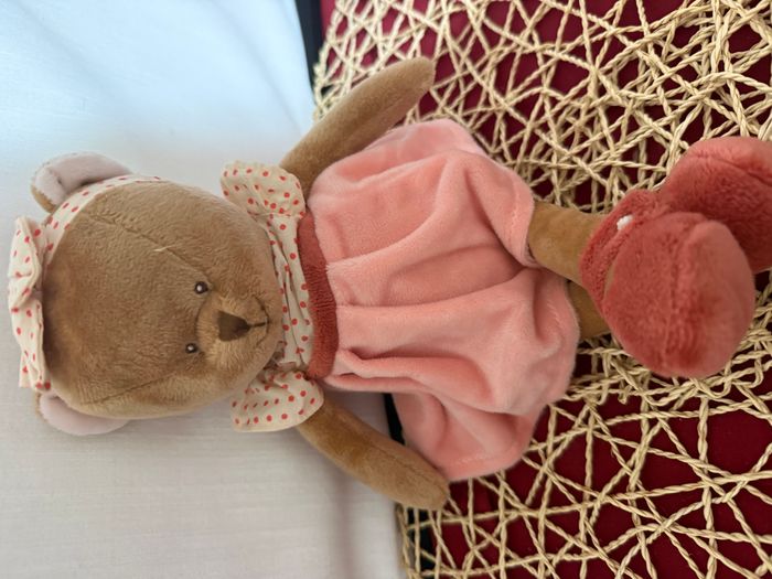 Peluche ours en peluche Happy Meli Green Bow de Bukowski Design