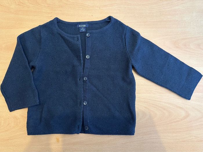 Gilet à boutons Kiabi 6/9mois