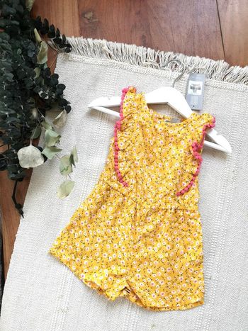 Combishort Primark 12 18 mois fleurie