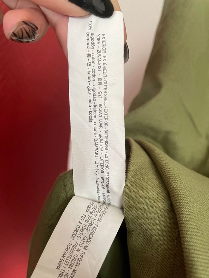 Veste militaire Zara femme L - photo numéro 4