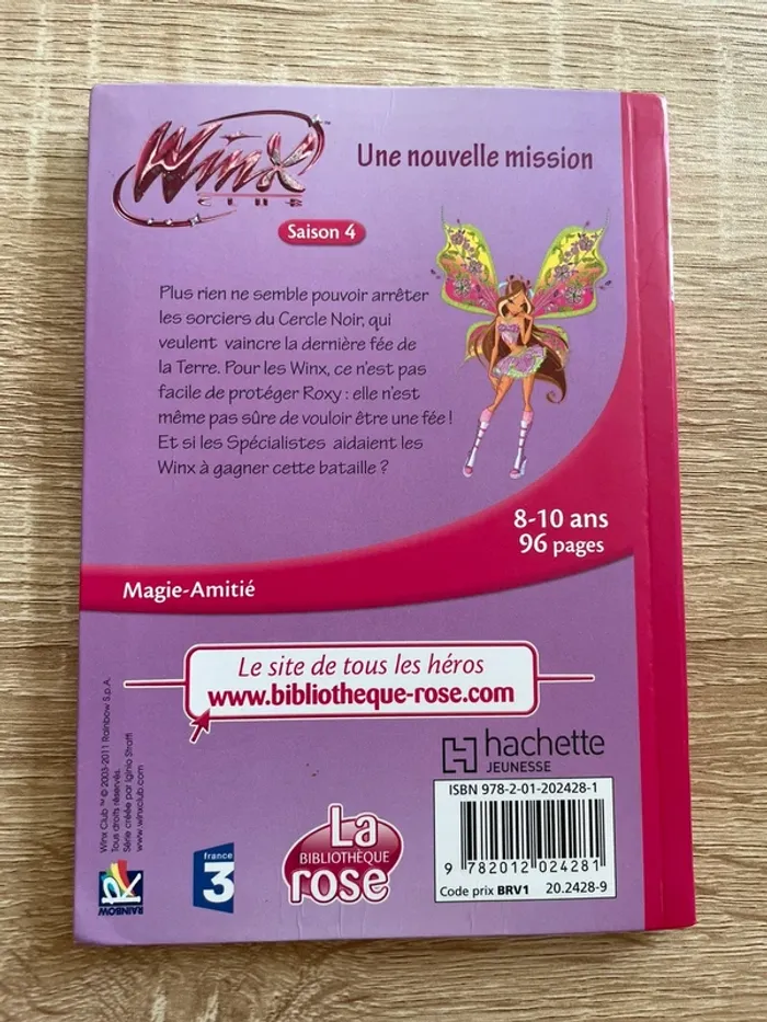 Livre bibliothèque rose Wink club - photo numéro 2