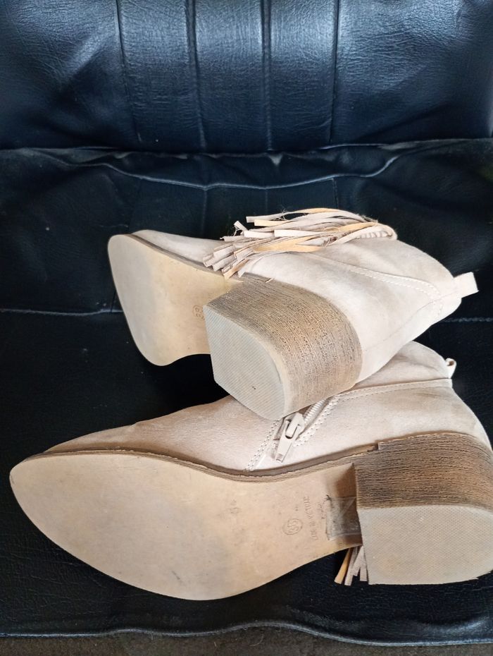 Bottines en daim - photo numéro 3
