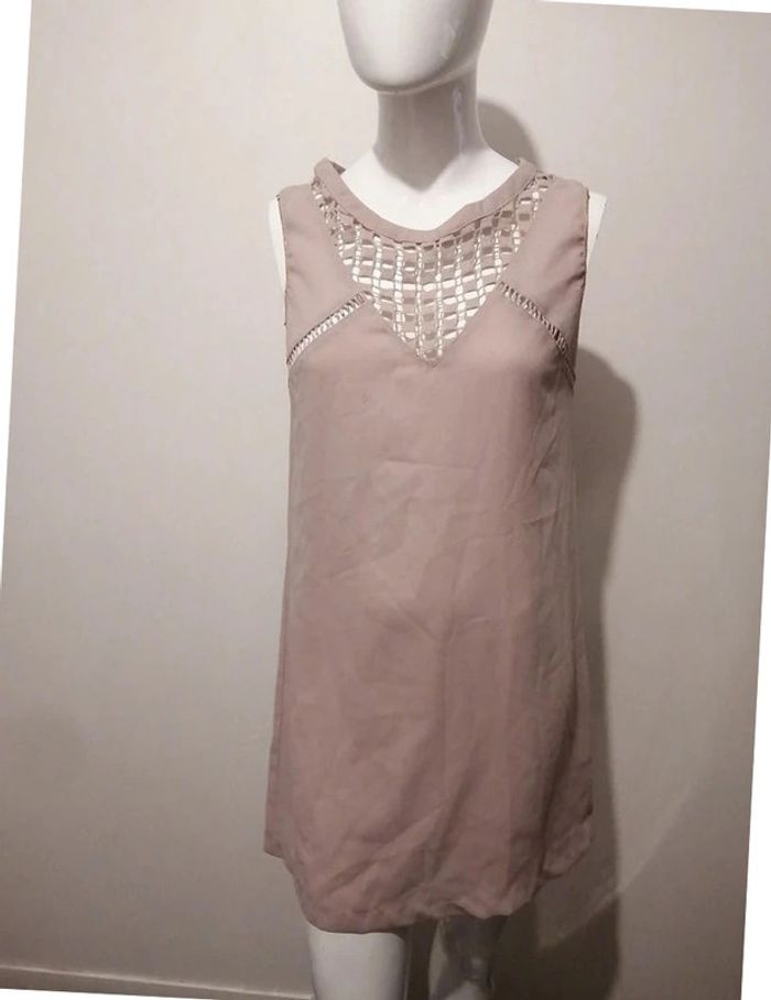 robe casual an'ge crème taille 2