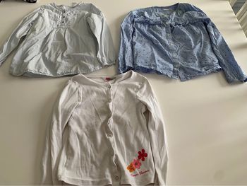 Lot 3 pièces 8ans (soft grey/orchestra/eden et victor)