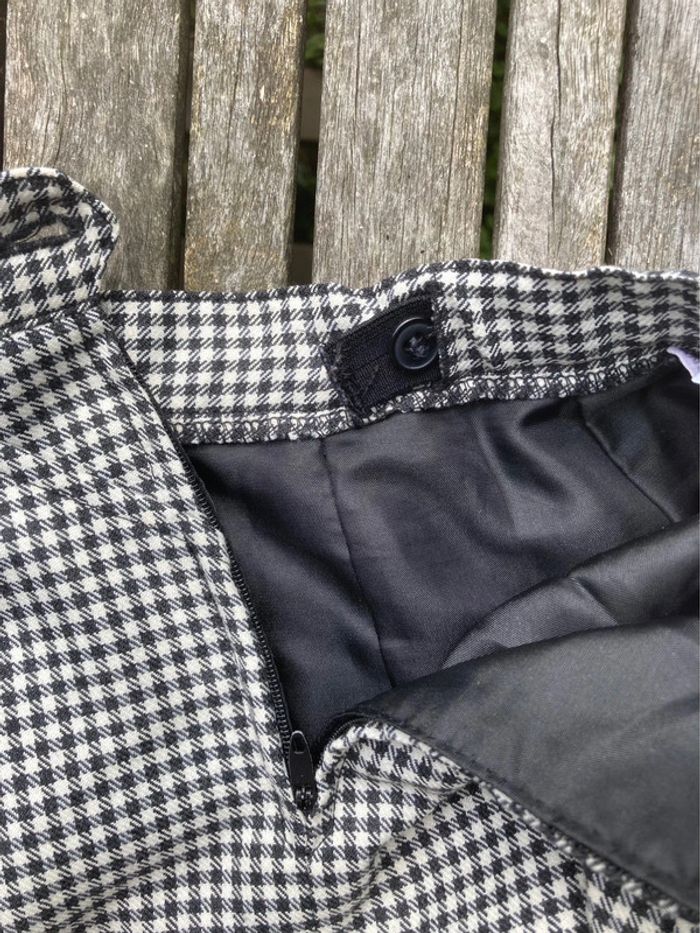 Short vintage Cyrillus pied-de-poule, taille 6 ans - photo numéro 7