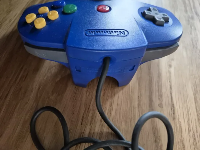 Manette Filaire Nintendo N64 Bleu - Controller N64 - photo numéro 5