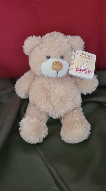 DOUDOU OURS BOUCLETTE BEIGE gipsy