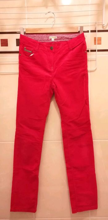 Pantalon en velours T12 ans - V92B