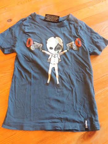 Tee-shirt Fortnite bleu taille 8 ans