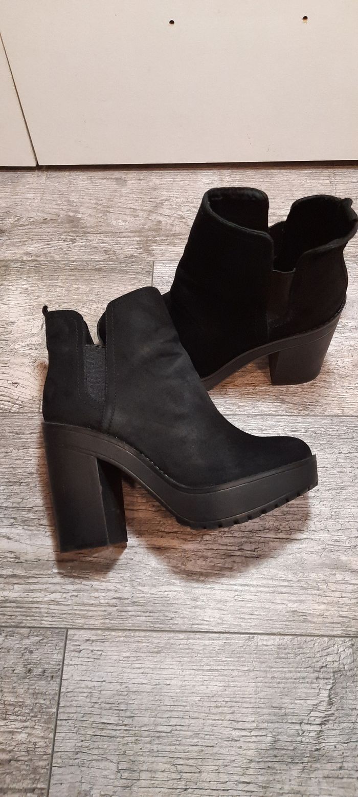 Bottines à talon Femme Pull & Bear 36 - photo numéro 2