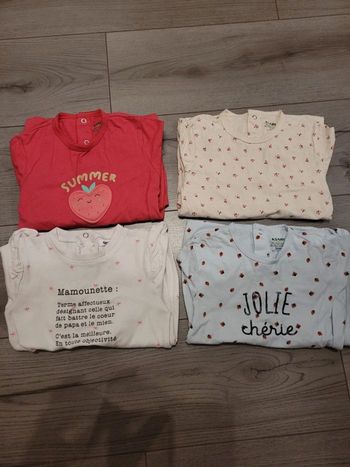 Pyjamas 1 pièce coton 3 ans
