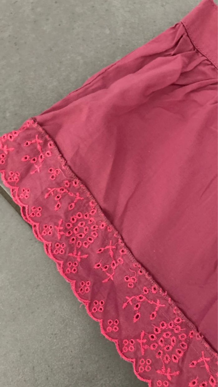 Lot ensemble tee shirt polo débardeur short vêtement bébé fille 18 mois - photo numéro 2