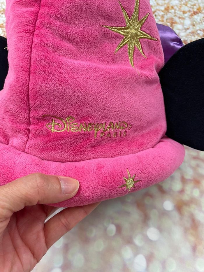Chapeau sorcier Minnie Disneyland Paris 20e anniversaire - photo numéro 4