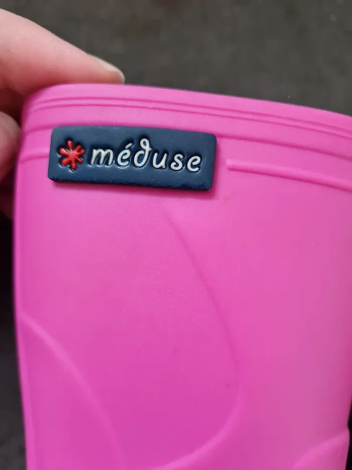 Botte de pluie méduse 22 rose - photo numéro 6