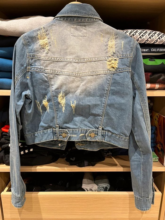 Veste jeans courte - photo numéro 2