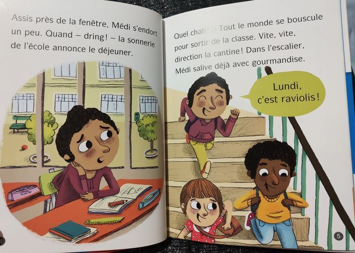 Safir le génie S.O.S. cantine ! Premières lectures Nathan - photo numéro 4