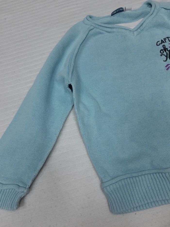 Pull bleu Kim & Lou 3 ans - photo numéro 2