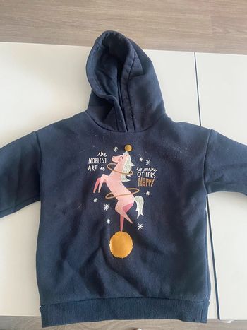 Sweat capuche fille