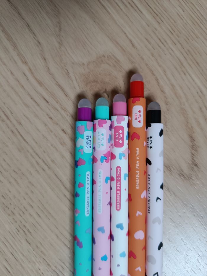 Stylos effaçables Saint Valentin - photo numéro 3