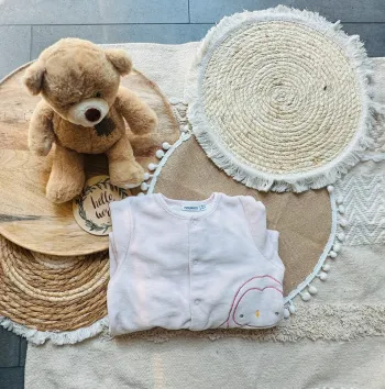 Pyjama Noukies rose hibou 18M 86cm