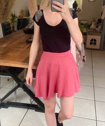 Jupe rose