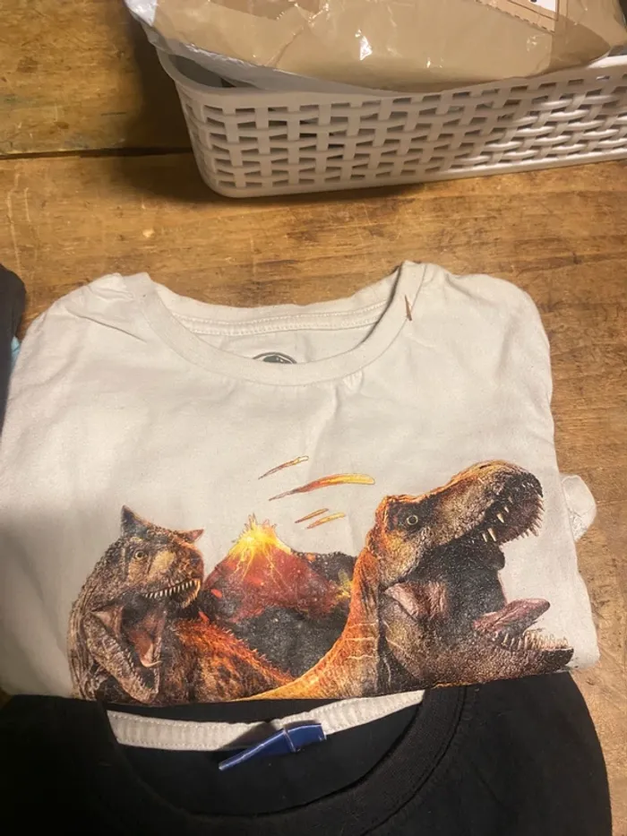 Lot de 5 t-shirts garçon 6/8 ans – Idéal pour la rentrée - photo numéro 4