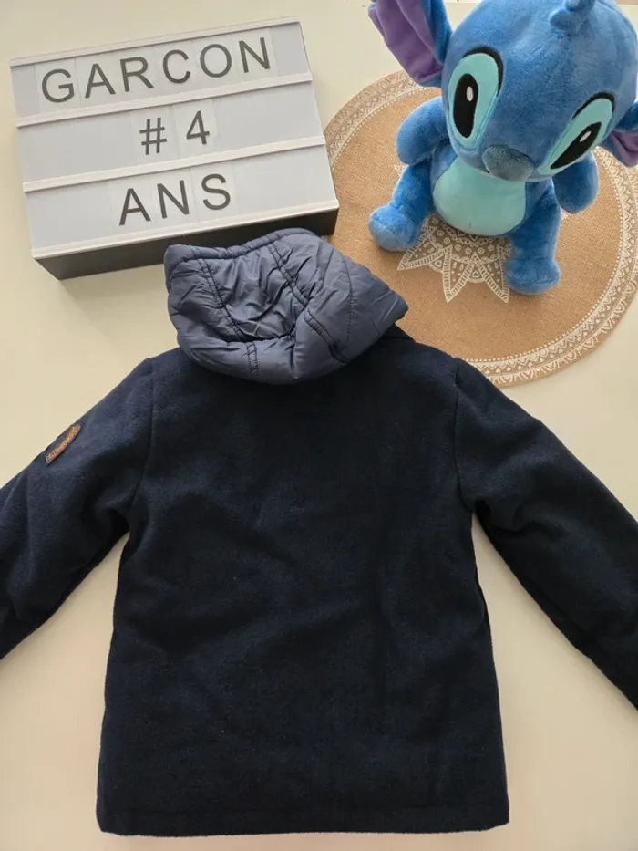 Manteau chaud lulu castagnette 4ans - photo numéro 5
