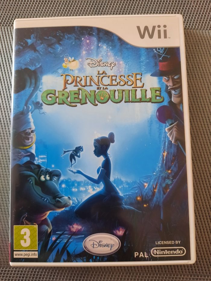 Jeu wii la princesse et la grenouille