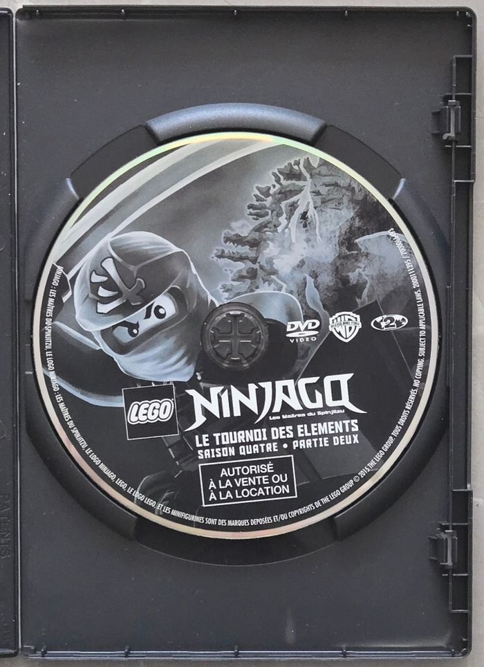 Lego Ninjago Le Tournoi des Éléments (Saison 4) Dvd d'occasion en très bon état - photo numéro 6