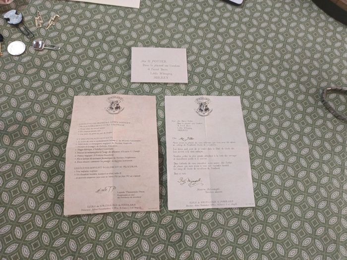 Lot d objets divers Harry Potter papeterie - photo numéro 4