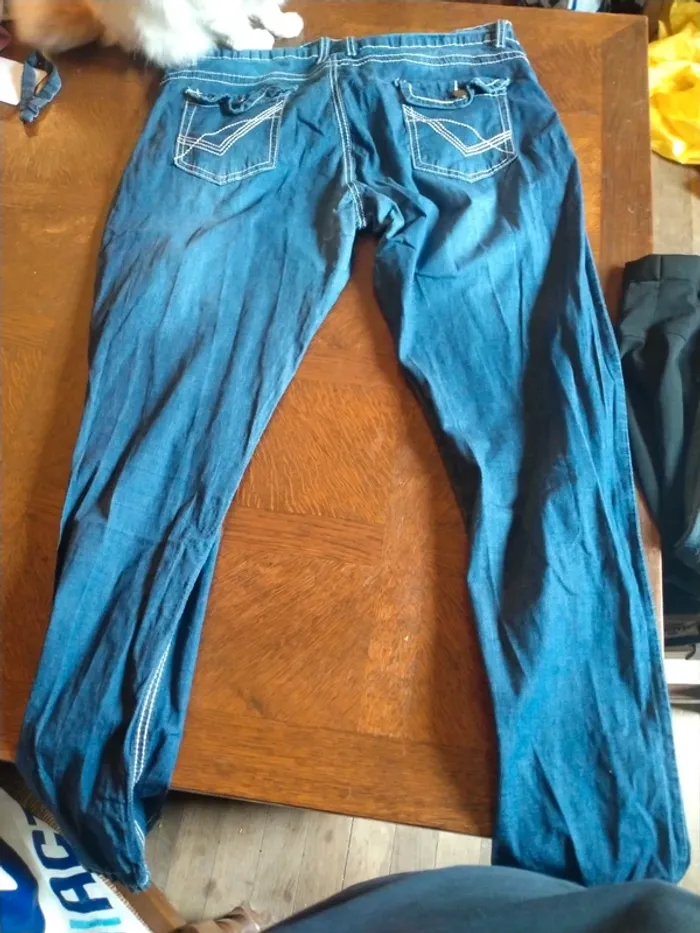 Pantalon bleu - photo numéro 3