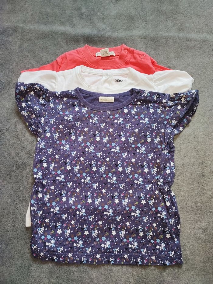 Lot de 3 tee shirt 24 mois