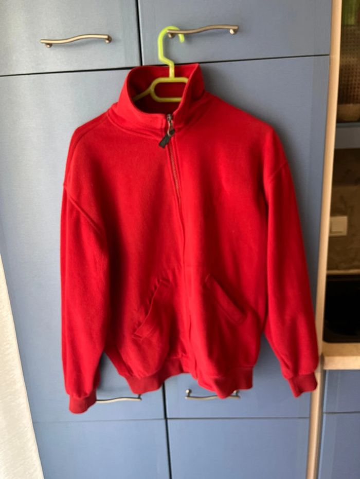 Polaire vintage Nordica / L / Rouge / Très bon état
