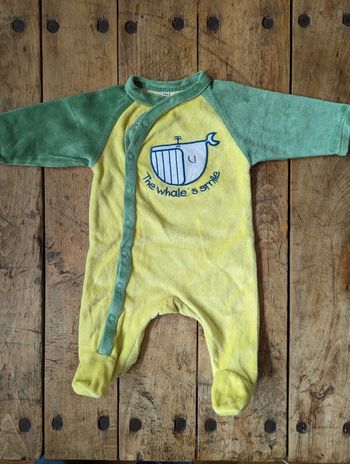 Pyjama velours 🐳 taille naissance