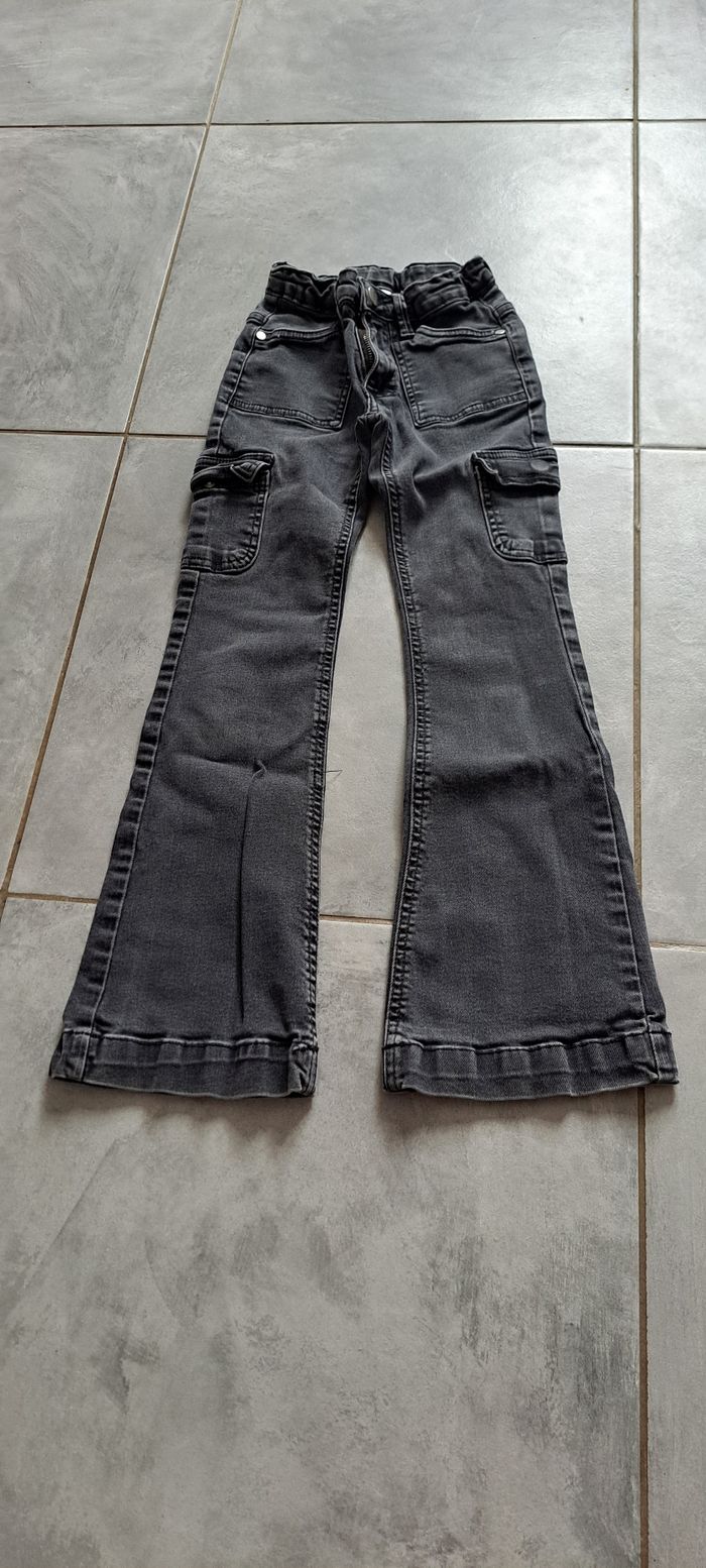 Lot jeans pattes d'éléphants