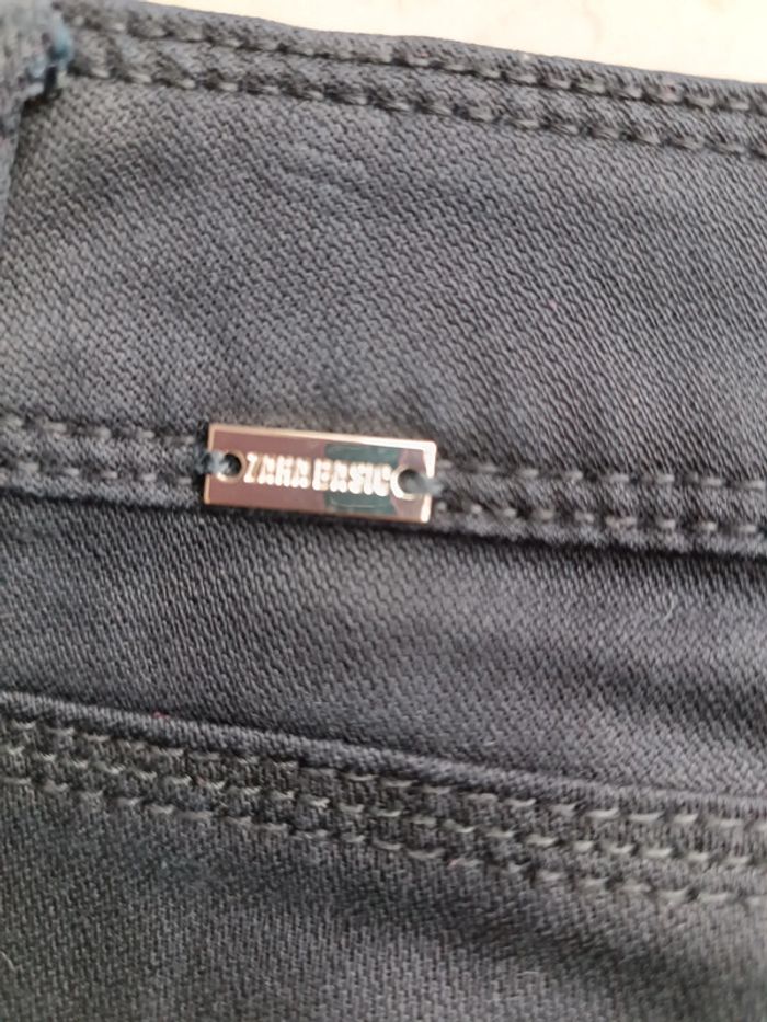 Jeans SkINNY noir Zara - taille 44 - photo numéro 5