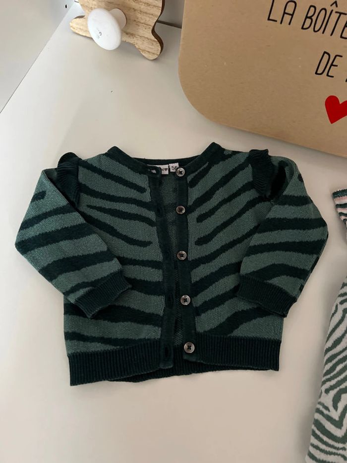 Ensemble pantalon & gilet 3 mois - photo numéro 2