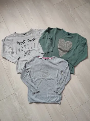 Lot de 3 pulls fins