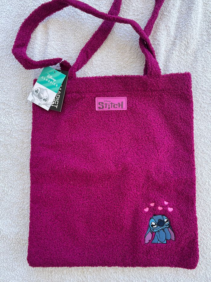 Teddy shopping bag style Tote bag de STITCH Disney Lilo et Stitch