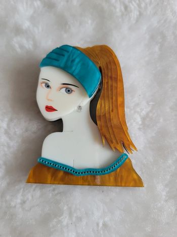 La jeune fille a la perle Johannes Vermeer