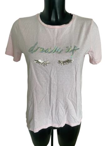 T-shirt avec sequins taille 38/40