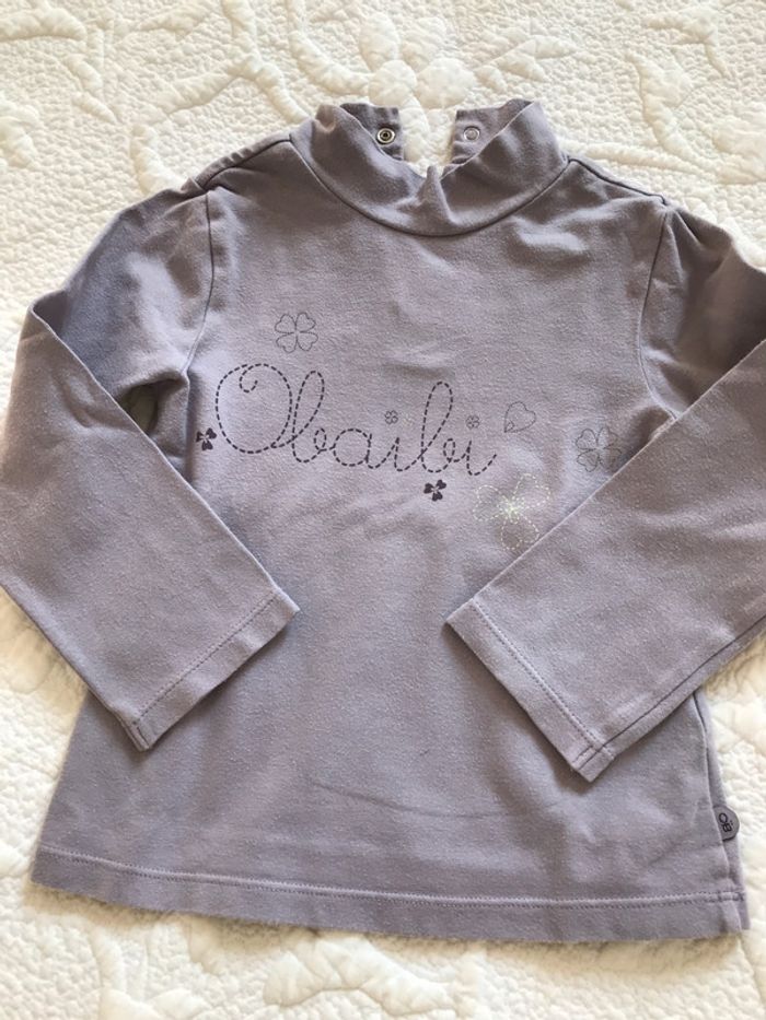 Sous-Pull Mauve 23 Mois