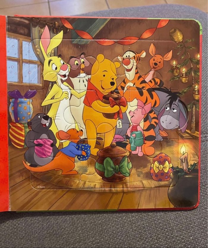 Mon petit livre puzzle Disney c’est noël - photo numéro 4