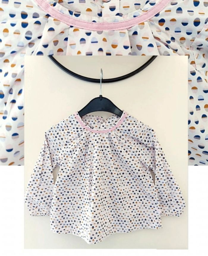 23 mois 2 ans blouse obaibi Okaïdi 86 cm