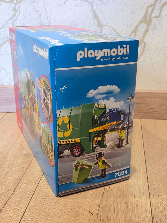 Playmobil city life 71234 camion benne a ordures menageres neuf - photo numéro 3