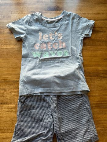 Ensemble été short teeshirt